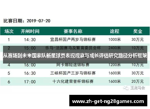从赛场到未来国家队新星球员表现观察与成长评估研究路径分析框架